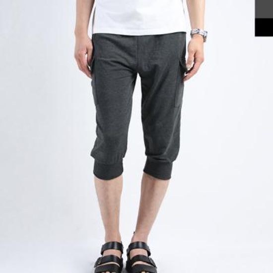 GAA M702M 커플남자카고 7부트레이닝바지