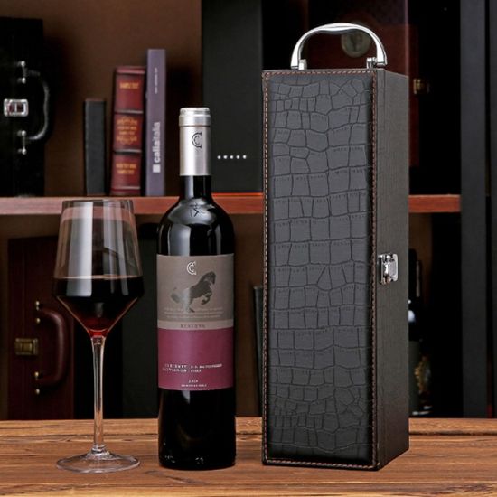 비노바인 가죽 와인케이스 1구 캠핑 주류 와인캐리어