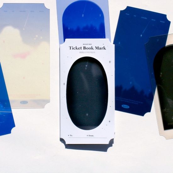 별별일상 투명 책갈피 6장 세트