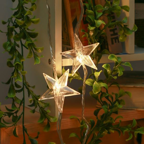 은하수 30구 투명선 LED 라인별 전구 별조명 2colors