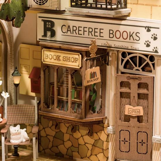 핸즈크라프트 DIY미니어처 북눅 선샤인 타운