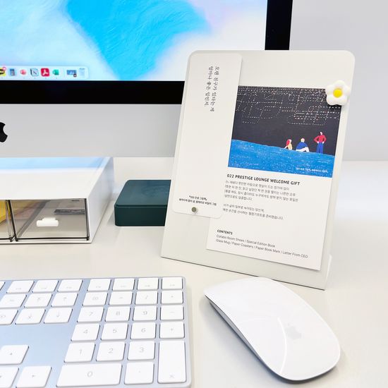 메모보드 데스크테리어 마그네틱 (자석 4p 증정)