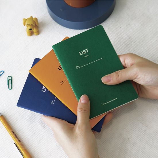오첵 노트 리스트 체크리스트 핸디 수첩