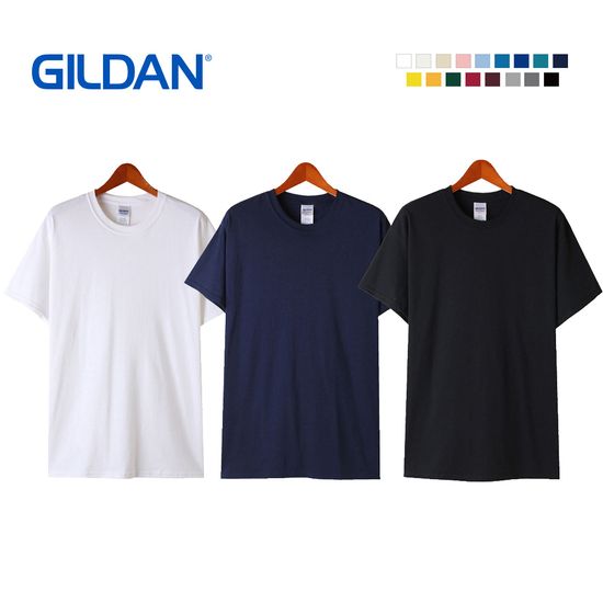  (GILDAN) 남녀공용 USA핏 무지 반팔티 17컬러