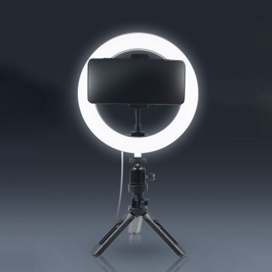 개인방송 원형 LED램프 조명 링라이트 삼각대 LCTB419