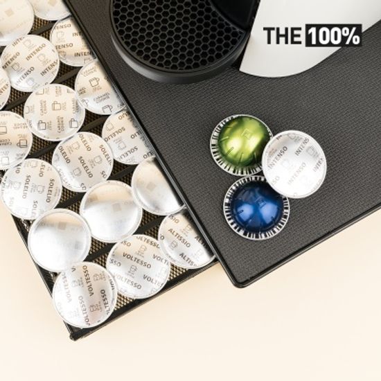 THE100% 버츄오 호환 캡슐커피 보관함 논슬립 서랍형 36구 홀더 거치대