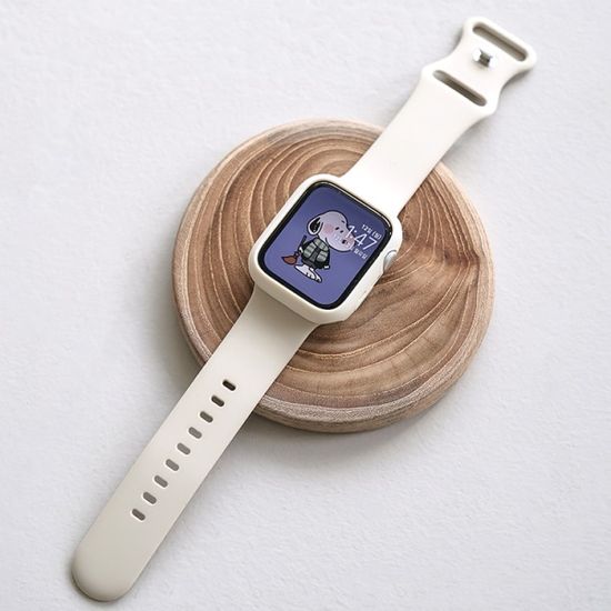 끼움 애플워치 8 7 6 5 4 3 2 SE 실리콘 스트랩