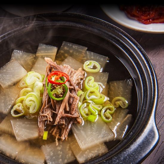 [한촌설렁탕] 설렁탕집 소고기무국 500g x 8팩