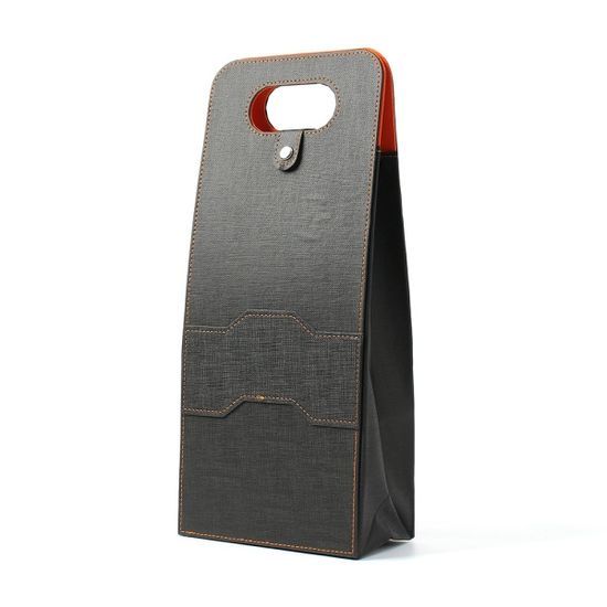 클래식 가죽 와인캐리어 2구 콜키지 캠핑 와인백