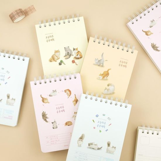 핑크풋 둥글냥스터디플래너