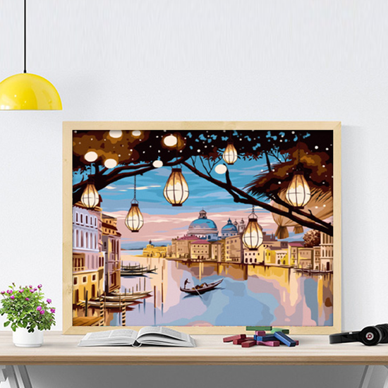 DIY 명화 그림그리기 세트 40x50 강가의 밤