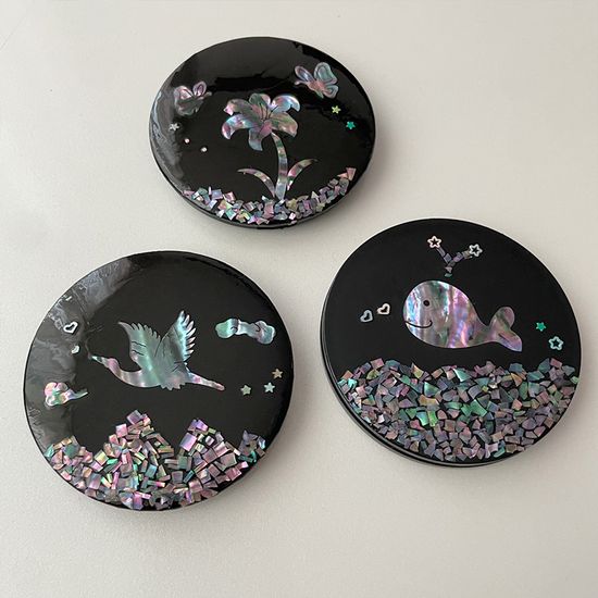 자개 손거울 만들기 DIY 키트 나전칠기 공예 