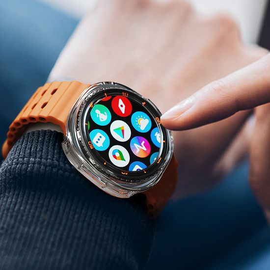 빅쏘 갤럭시워치8 클래식 케이스 강화유리 풀커버