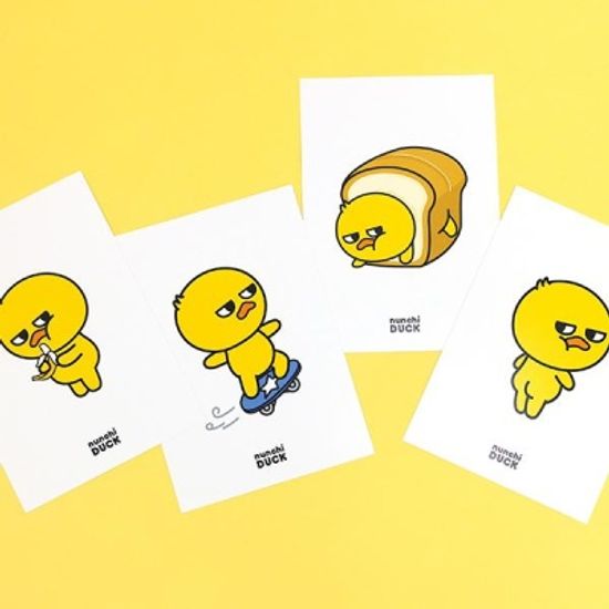 눈치덕 엽서 세트