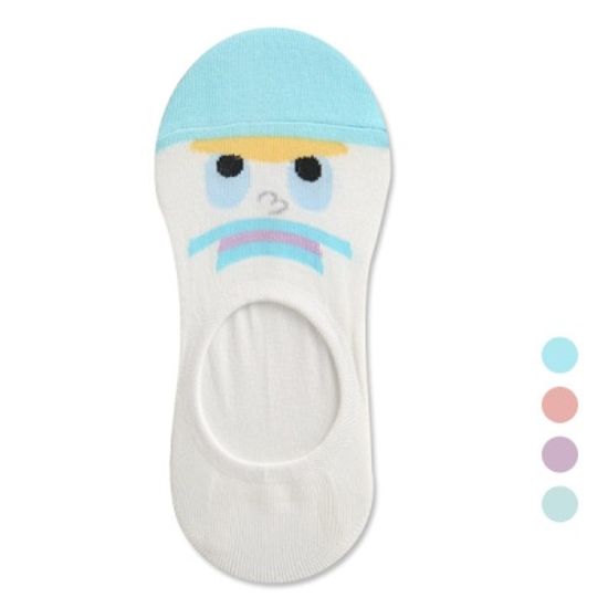 [쿠비카]디즈니캐릭터 미끄럼방지 덧신 여성양말DF201