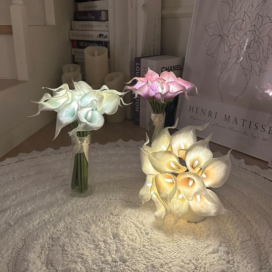 샤이니 카라 부케 LED 무드등 - shiny calla bouquet