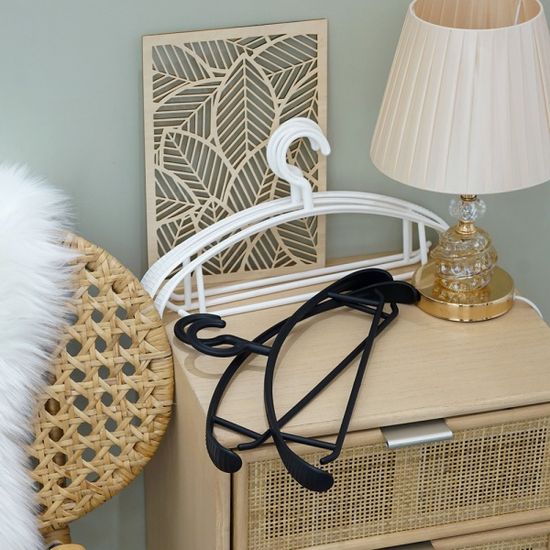 프리미엄 와이드 어깨뿔방지 옷걸이 10P니트 정장걸이