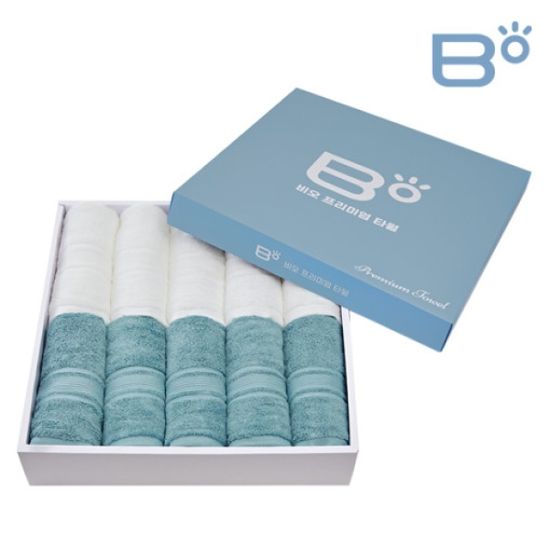 비오 프리미엄 호텔식 천연대나무 뱀부타월 수건 10장