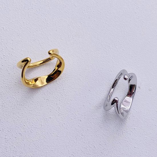 언밸런스 이어커프 클립 귀걸이 레이어드 귀찌 이어링