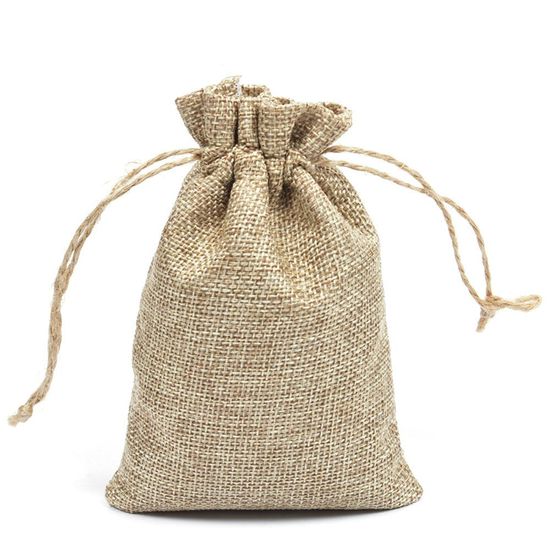 마대 자루 주머니-화분 소품 커버 12x16cm(WBACAED)