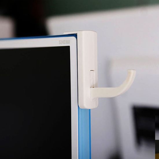 엑센트 모니터 부착식 헤드셋 거치대 홀더