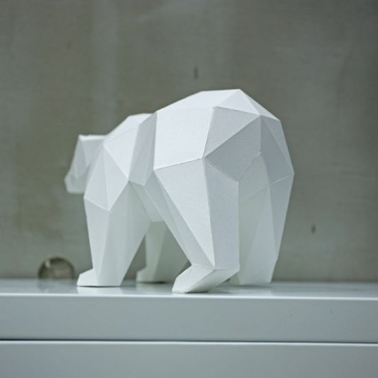 [톰텐] 페이퍼크래프트 사라져가는 북극곰 Polar Bear