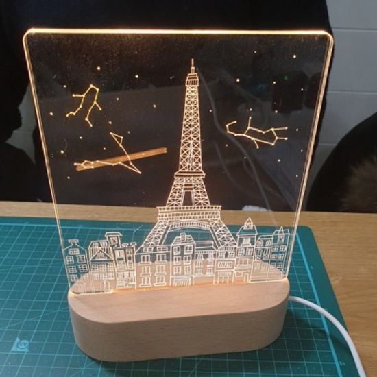 LED조명등 만들기 DIY 키트 (밝기조절)