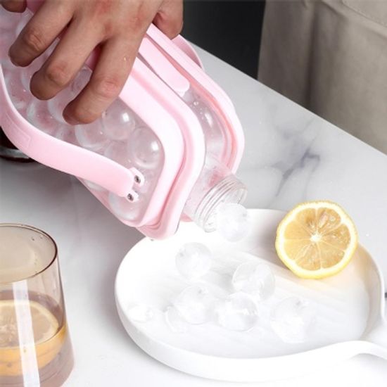 얼죽아 휴대용 얼음통 동그란얼음틀 아이스트레이 얼음컵