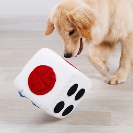 강아지 주사위 노즈워크 분리불안 해소 장난감 인형