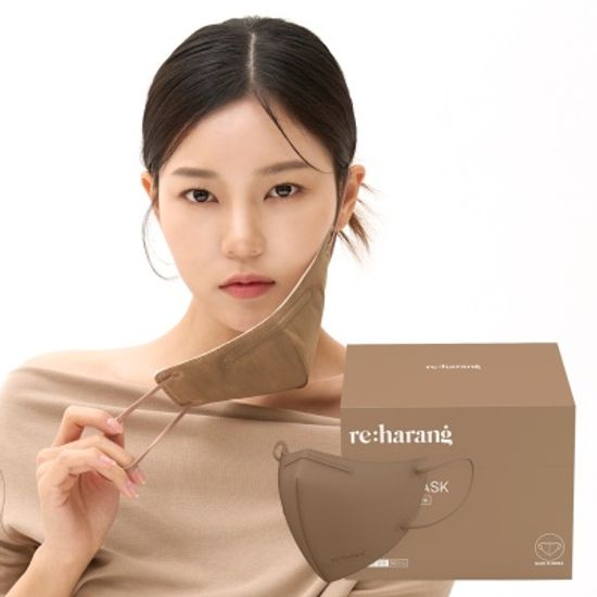 리하랑 컴포터블핏 KF94&KC 4중 새부리형 마스크 50매