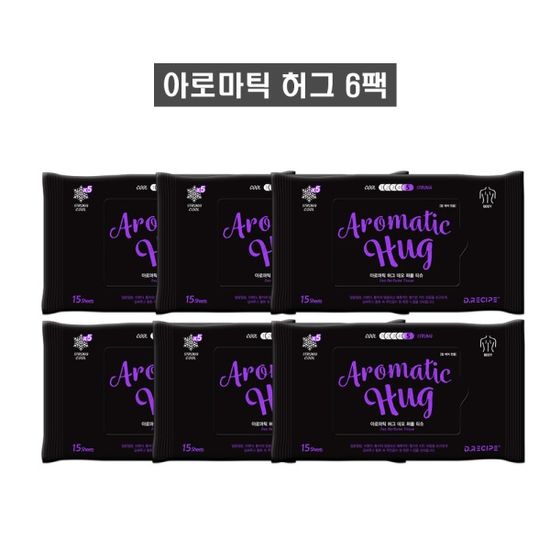 [디레시피] 데오퍼퓸티슈 향기나는 쿨티슈 6팩