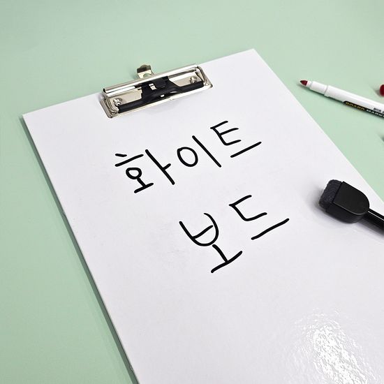 봄 스탠딩 자석 클립보드 A4 A3 화이트보드 클립보드