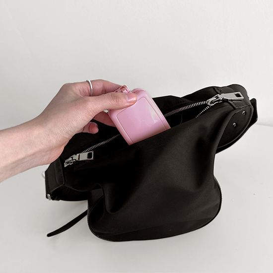 휴대용 미니 볼륨 브러쉬 거울 세트