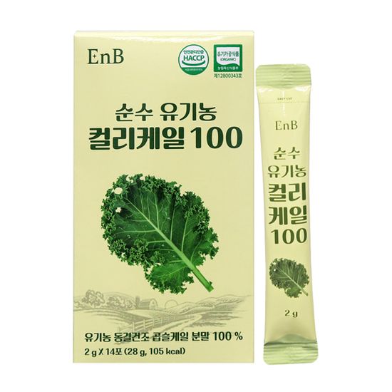 이엔비 순수 유기농 컬리케일 100 (2gx14포)