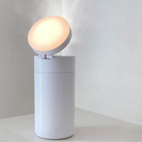 오엘라 미니 무선 가습기 차량용 휴대용 거울 무드등