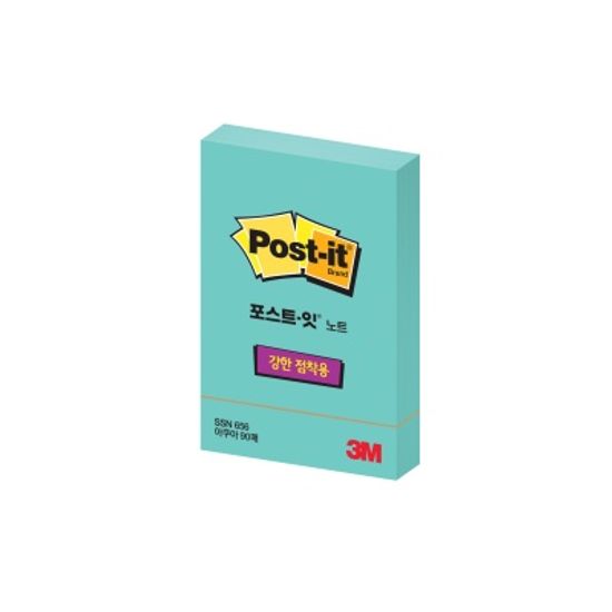 3M 포스트-잇 강한점착용 노트 SSN 656