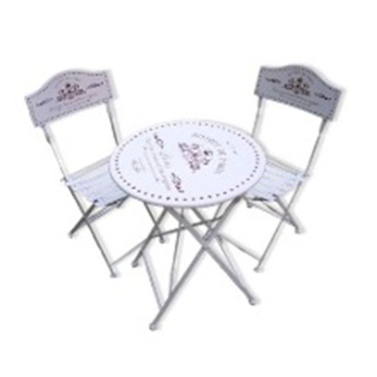 빈티지 아이보리 폴딩 테이블 세트