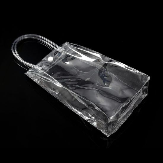 투명 PVC 쇼핑백 10p세트(15x25cm) 선물가방