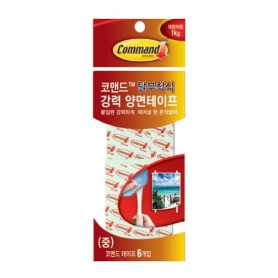 3M 코맨드양면테이프 (17024M)(중 6개입)(WC1F8F4)