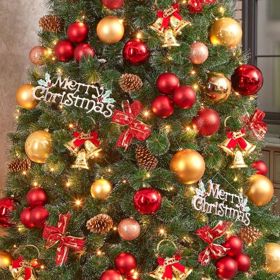 [도토로] 270cm 골든벨 장식세트 크리스마스트리 오너