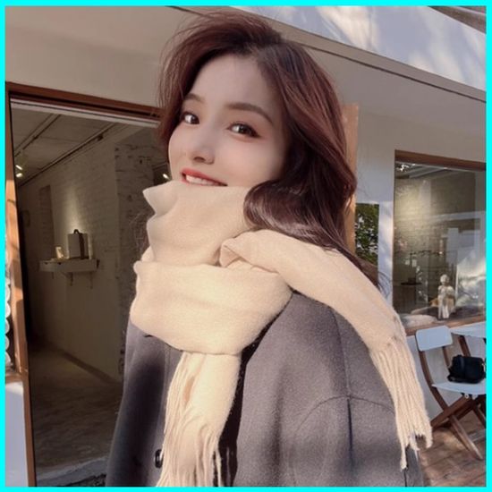 캐시미어 머플러 남녀공용 커플 남자 여자 목도리 울 