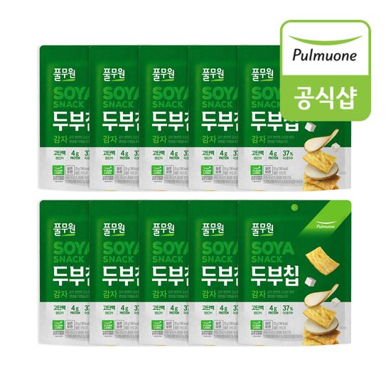 풀무원 두부칩 감자 35g x 10봉