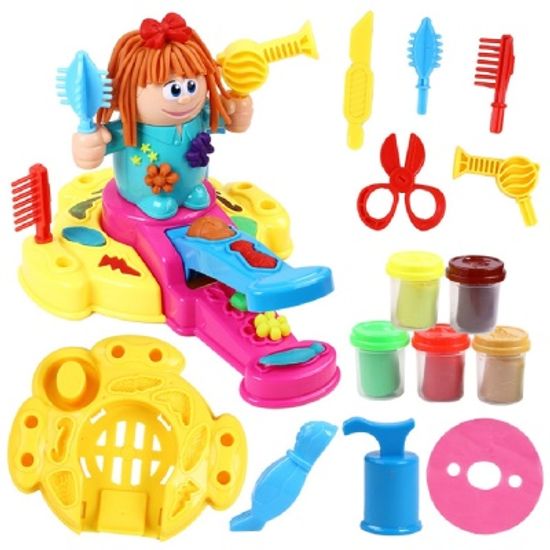클레이 헤어드레서 미용실 점토 만들기 놀이 장난감