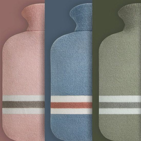분리형 니트 보온물주머니 온찜질 온열팩 3color