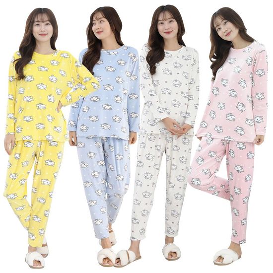 여성 강아지 스마일 울트라 밍크 수면 겨울(WD5FF11)