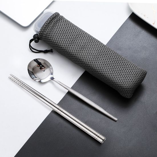 [쿠킹홈]퓨어키친 휴대용 수저 2인세트