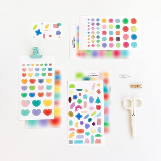 컬러파레트 블러