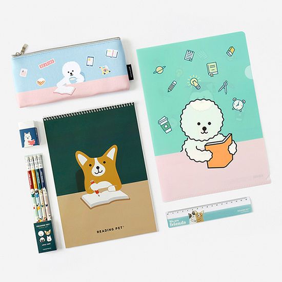 리딩펫 신학기 필통 문구세트
