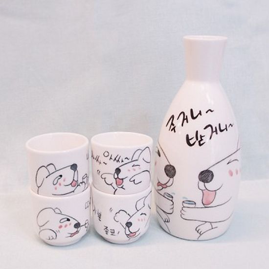 니독내독 4인 큰주병 SET