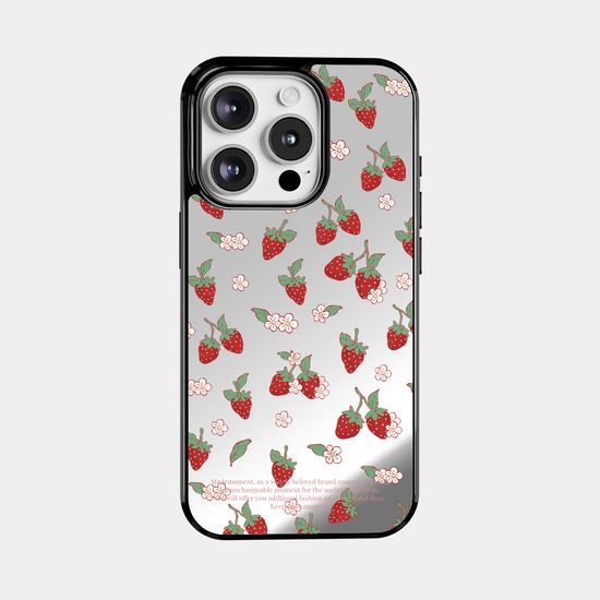 sweet straw pattern 디자인 [미러 범퍼케이스]